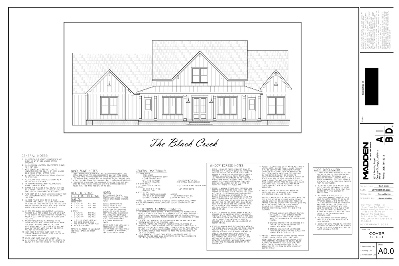 Black Creek - Floor Plan 2