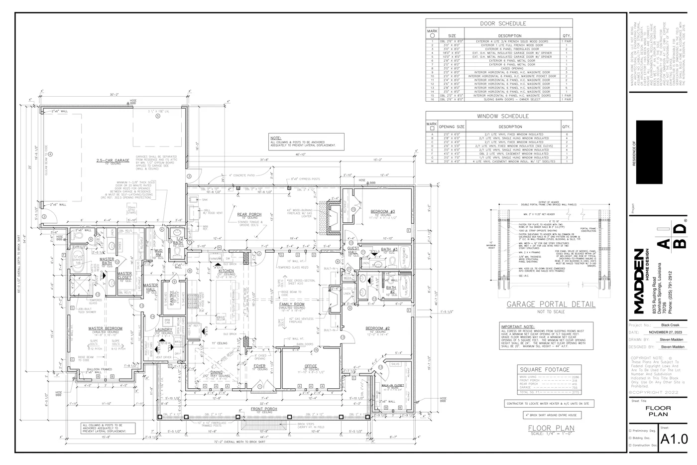 Black Creek - Floor Plan 3